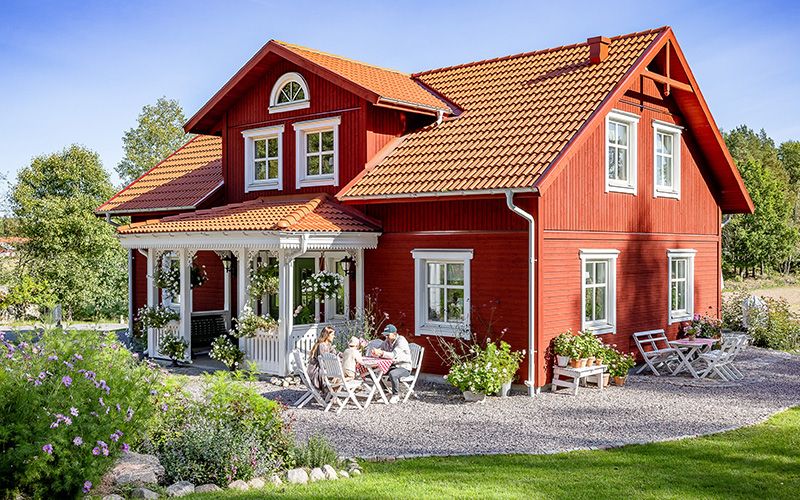 Schwedenhäuser bieten viel Wohnkomfort bei geringem Energiebedarf